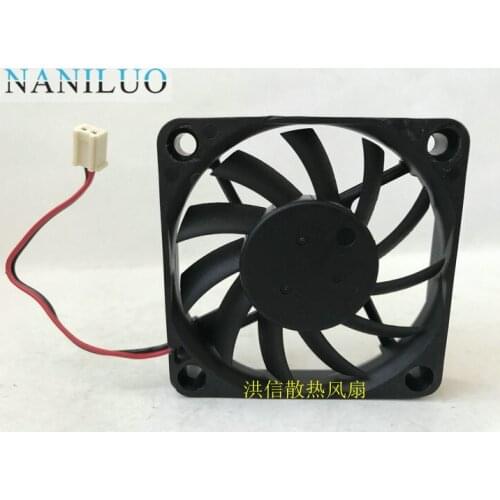NANILUO Free Shipping!! EFB0612MA 6CM 60MM 6*6*1CM 60*60*10MM 6010 DC12V 0.12A brand new two -lane two- roll fan