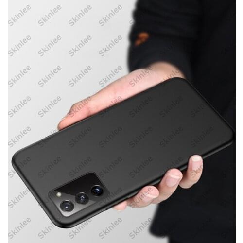 Skinlee For Samsung Galaxy A03S A02S Case Silicone Full Protection Matte Shockproof Cover For Samsung S20 S21 FE