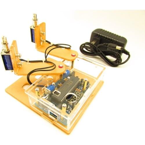 Keyboard Clicker Time Adjustable Single Double Head Automatic Physics Game Aided Anti-dropping Mouse Clicker