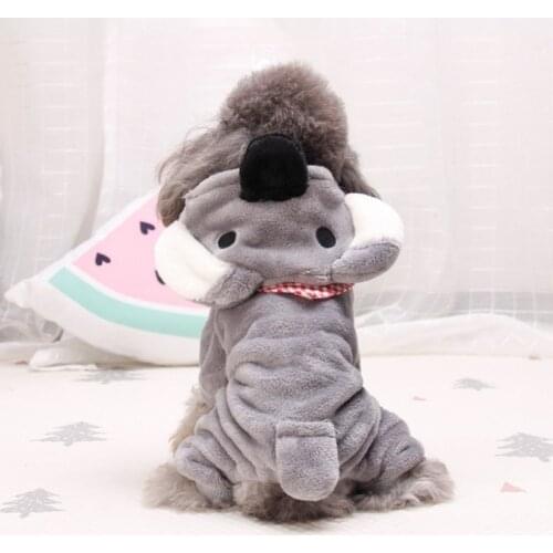 Cute Dog Clothes For Chihuahua Pet Bear Pig Costume Puppy Hoodies Rabbit Dog Coat Jacket Rabbit Pajamas Clothes Pug Bulldog