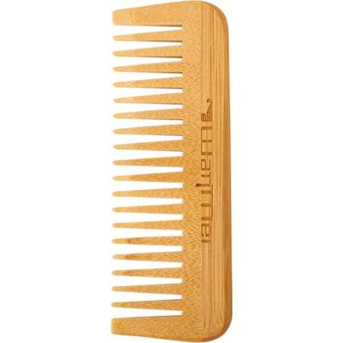 Natural Bamboo Wooden Wide Tooth Comb Anti-Static Comb Hair Care Healthy Comb 27RC