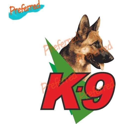 German Shepard Police K9 Decal Motocross Racing Laptop Helmet Trunk Wall Vinyl Car Sticker Die Cutting