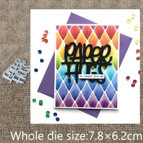 New Design Craft Metal stencil mold Cutting Dies letters decoration scrapbook die cuts Album Paper Card Craft Embossing