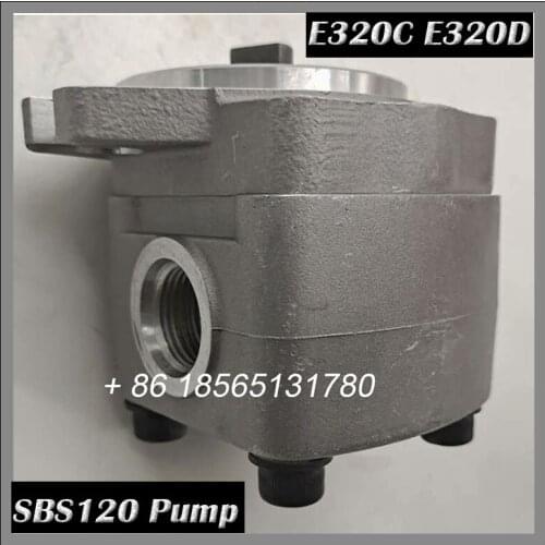 Caterpillar Brand New E320C E320D Pilot Gear Pump for SBS120 Hydraulic Pump Parts CAT 320 Excavator
