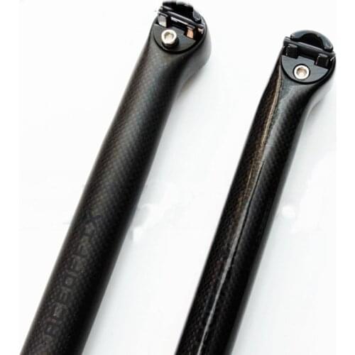 Aceoffix Bicycle Seat post 31.8/33.9mm Carbon Fiber for Brompton Bike Folding Bicycle Seatpost Offset