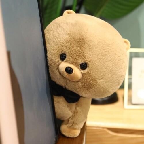 23-40cm Big Head Dog Pillow Plush Stuffed Toy Home Sleep Plush Adult Childrens Birthday Gift