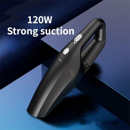 120W Handheld Car Vacuum Cleaner Wireless Wet and Dry Mini 12V Rechargeable Super Suction Portable for Car vacuum cleaner