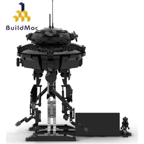 Buildmoc Star Movie Ultimate Collector Series MOC-43368 Imperial Probe Droid-UCS Scale Robot Building Blocks Toys Birthday Gifts