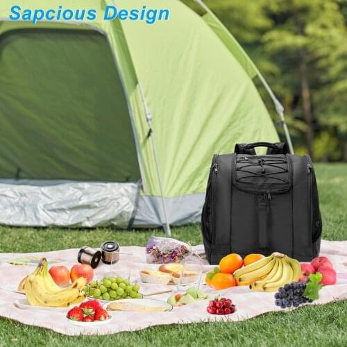 SoarOwl 45L Camping Bag Outdoor Large-Capacity Mountaineering Fishing Bag Nylon Waterproof Suitable For Adult Men And Women