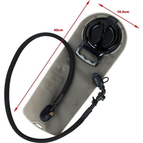 TMC3493 New Outdoor Tactical Hydration Inner Pack 2L Built-In Water Bag with Straw Tpu Material