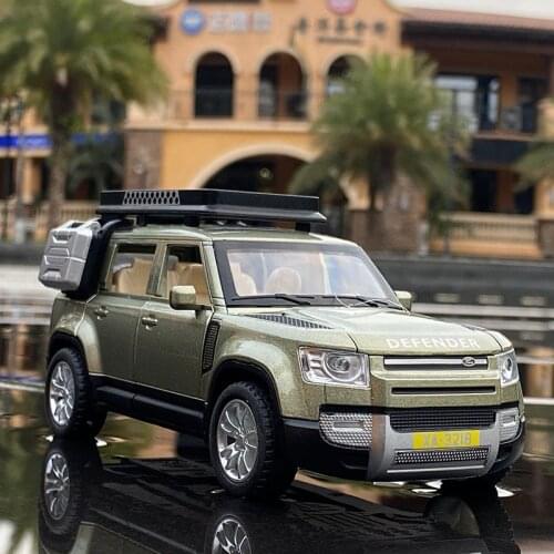 1:32 Alloy Toy Car Land-Rover guard defender car model Vehicle suv car toy car Metal Production Model Collection Boys Gift
