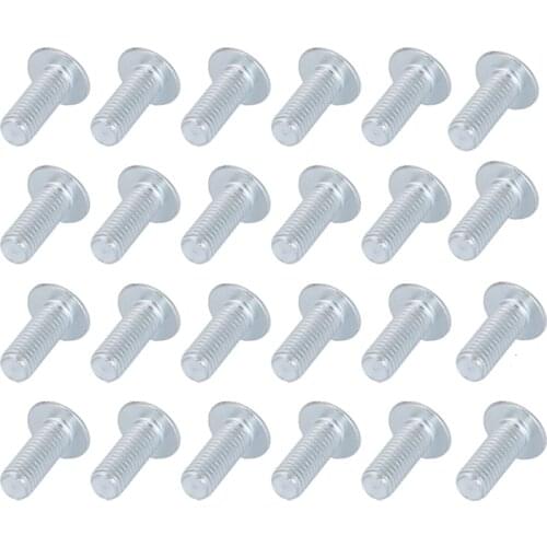 1/4-20 x 1" Air Cleaner Cover Cross Screws Chrome 304 Stainless Steel for S&S Super E Super G Super B 50-0094