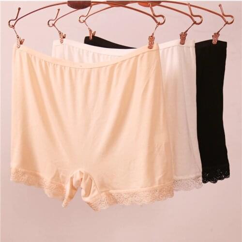 2pcs/Lot Little Girl Safety Pants Elastic Breathable Childrens Lace Shorts and Cotton Leggings Girls' Pants