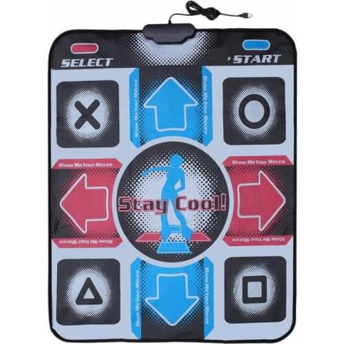2021 Dance Mat Dancing Step Dancing Mat Dance Pad Dancer Blanket Equipment Revolution HD Non-Slip Foot Print Mat To PC With USB
