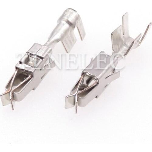 50pcs/lot 623-E3.5A/B Electrical Auto Connector Wire Cable Splice Female Pins Wire Terminal for Car Dedicated Connector 4x3x20mm