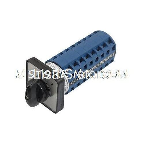 AC 660V 20A 32 Terminals 3 Positions Rotary Selector Cam Changeover Switch