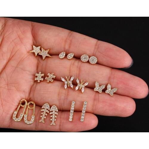 Stud Earrings Amofa China