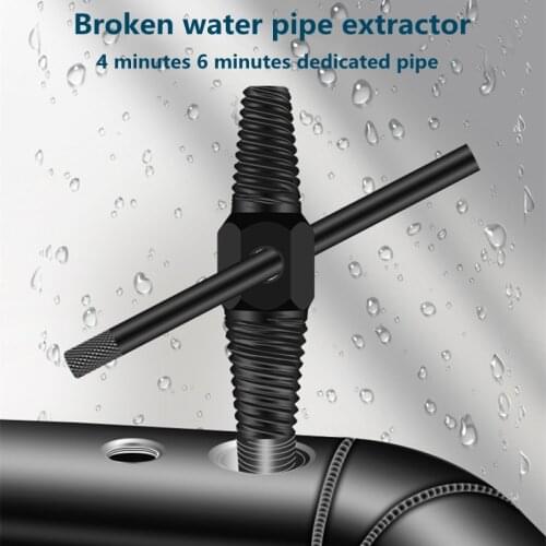 Broken Screw Extractor Double-head Faucet 4 Points 6 Points Water Pipe Cost-effective Extractor Triangle Valve Anti-thread Threa
