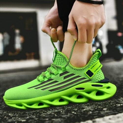 Hot Running Shoes for Men Mesh Jogging Gym Training Outdoor Fitness Max INS Design Size 39-46 Male Breathable Sports Sneakers