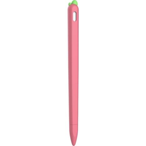 Pencil1/2 Cute Fruit Silicone Pencil Case on For Apple Pencil 1 2 Protective Cover Tablet Touch Pen Suits for i Pad