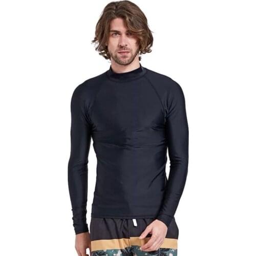 SBART 2018 new Rash Guard UV Shirt Quick-drying Mens long sleeve Scuba Surf Diving Short Sleeve T-Shirt Swimwear hot sell