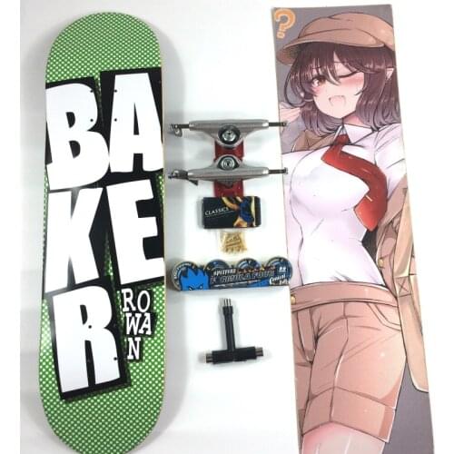 Complete Baker Of Professional Canadian Maple Skateboard Double Rocker High-Level Skaters 7.75 7.8 8.0 8.1 8.2 8.3 8.5 Size