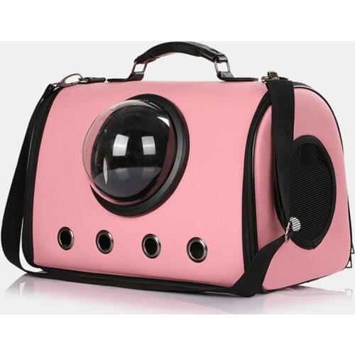 Cat Backpack Window Pet Carrier for Cat Transport Bag Breathable Travel Space Transparent Backpack with Tape Cat Accessories