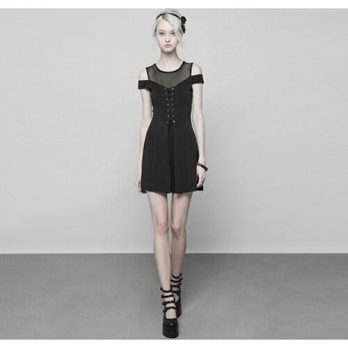 Летние трикотажные платья PUNK RAVE China At AliExpress