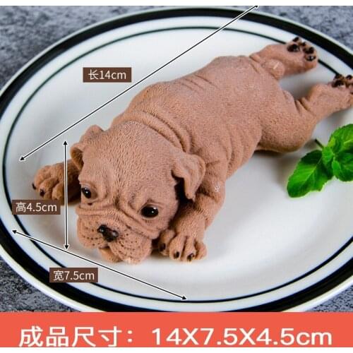 Second generation Shapi dog Mousse Cake silicone mold 3D ice cream mold DIY dirty dog chocolate cake mold