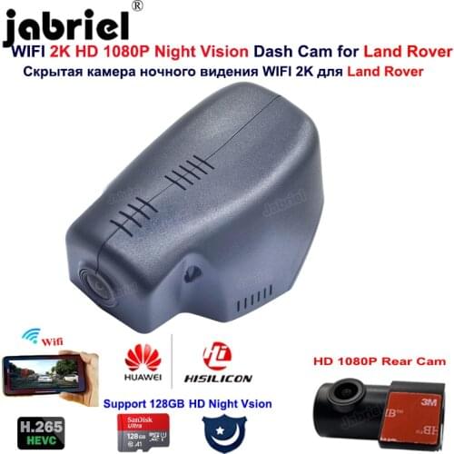 2K HD 1080P Hidden Wifi Car Dvr Dash Cam Car Camera Recorder For Land Rover Discovery Sport 2015 2016 2017 2018 2019 2020 2021
