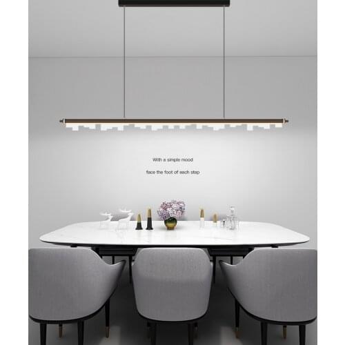 Modern LED Ceiling Chandeliers With Remote Control Table Dining Kitchen Bar Hanging Pendant Home Decor Lighting Smart Fixtures