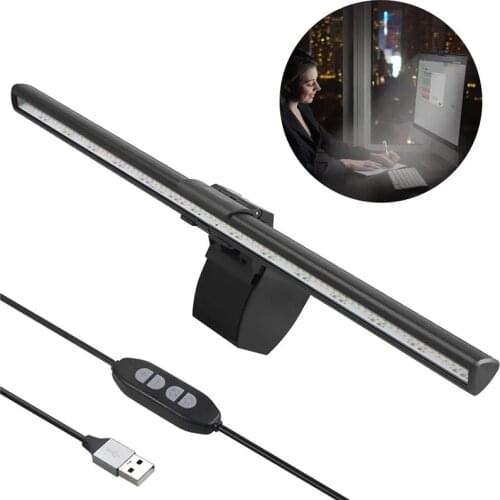 40cm USB LED Screen Bar Light Desktop Display Lamp Brightness Dimmable Laptop Monitor Hanging Light Table Reading Lamp