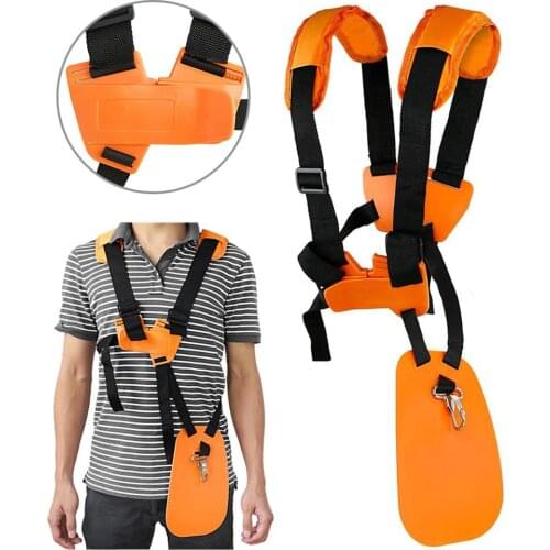Mower Double Shoulder Strap Trimmer Harness Belt Comfort Type For STIHL Shoulder Straps For Robin For Poulan Brush Cutters
