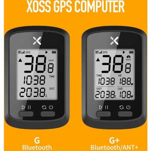 XOSS GPS Bike Computer Wireless Cycling Speedometer Road Bike MTB Waterproof Bluetooth ANT+Bicycle Computer G G+ G Plus Computer