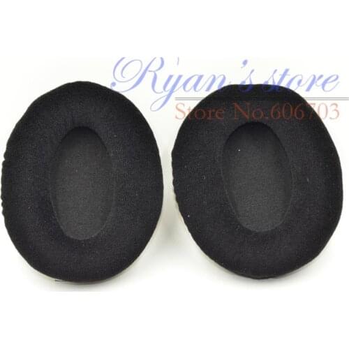 Velour Velvet Replacement Cushion EAR PADS For Sennheiser HD 280 Pro HMD 280 281 Silver Headphones