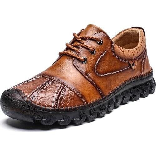 High Quality Leather Shoes for Men Loafers Plus Size 48 Fashion Casual Shoes Men Moccasins Handmade Men Shoes Zapatos De Hombre