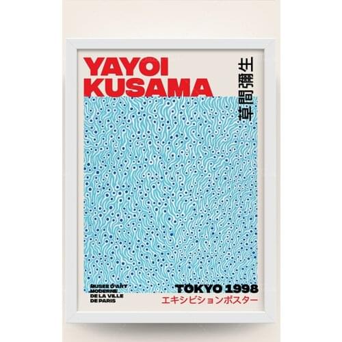 Yayoi Kusama Digital Poster, Yayoi Kusama Digital Download, Yayoi Kusama Print, Yayoi Kusama Art Print, Printable Poster, Japan