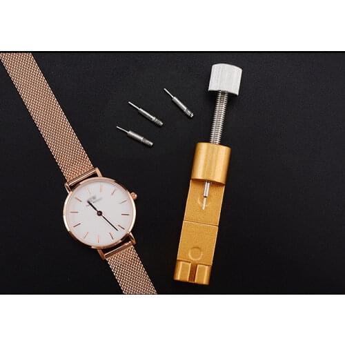 1 PC HOT Metal Adjustable Watch Band Strap Bracelet Link Pin Remover Repair Tool Kit Red