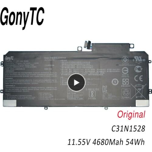 GONYTC C31N1528 Original Laptop Battery For ASUS UX360 UX360C UX360CA For ZenBook Flip UX360 11.55V 54WH