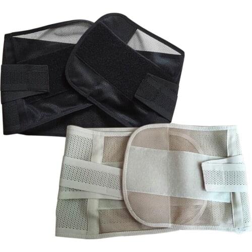 Popfeel Mens Belly Tummy Abdomen Waist Slimming Shaper Wrapper Girdle Belt Breathable Slimming Waist Trimmer Belt