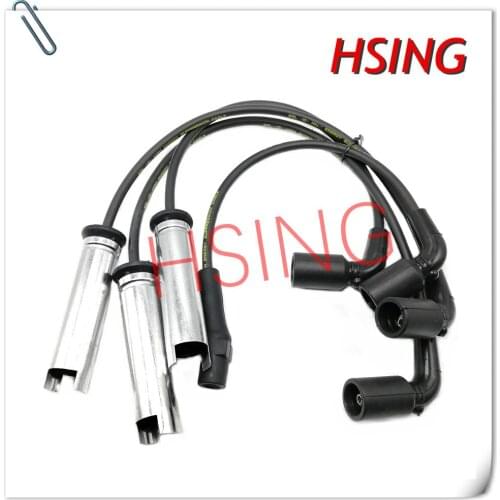 HSINGYE BRAND-NEW# 96305387 IGNITION CABLE SPARK PLUG WIRE SET Fits For Daewoo Lanos Kalos Chevrolet Aveo