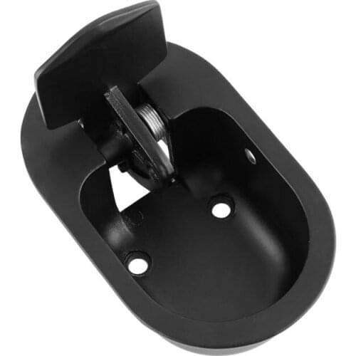 Sofa Adjustment Switch Office Furniture Buckle Function Chair Handle (Bottom Two Holes) Black Circle