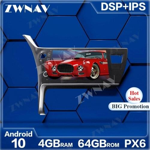 PX6 4+64GB Android 10.0 Car Multimedia Player For Toyota Corolla 2016-2018 GPS Navi Radio navi stereo IPS Touch screen head unit