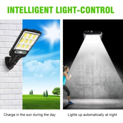 Super Bright Outdoor Solar Light 28SMD 60SMD 117COB 108COB 72SMD Street Light Home Decor Waterproof Wall Lamp for Garden Newest