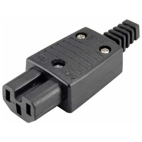 10 pcs/lot Dedicated server IEC320-C15 socket Detachable PDU power wiring plug WD-09 C15 Female