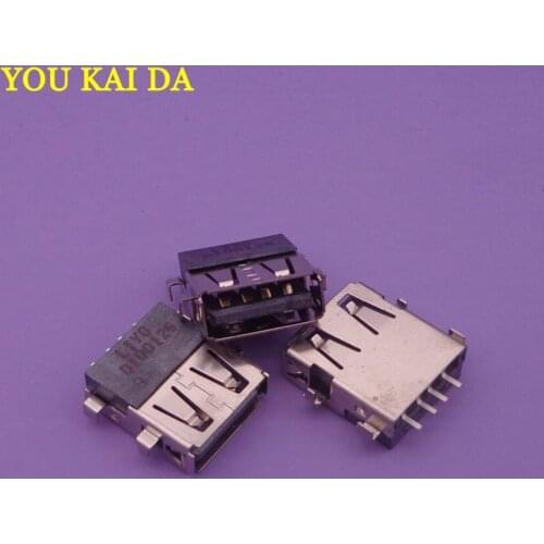 100pcs/lot 100% Tested USB 2.0 Replacement Port jack USB Connector USB Socket for Acer 5750 5755 G Z ZG 5252 5551