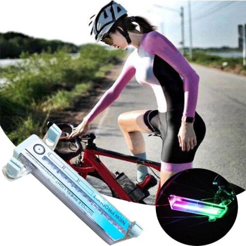2021 Hot 3D Bicycle Spoke LED Lights 1/2pcs Colorful Bicycle Wheel Light 32 Pattern 16 pair LED Bike Spokes Light for Wheel Tire