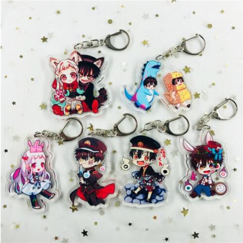 Anime Toilet-bound Hanako-Kun Acrylic Keychain Toilet Bound Jibaku Shounen Hanako Kun Pendant Keyring