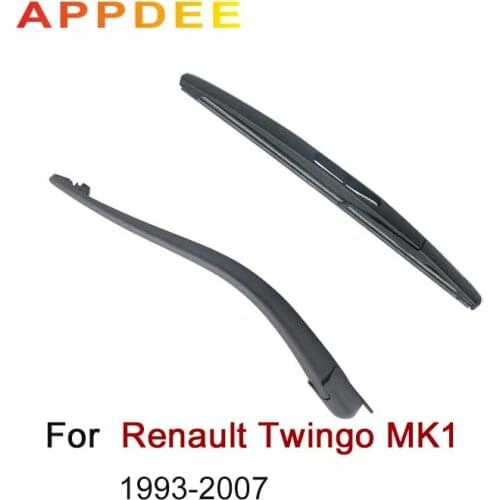 APPDEE Car Rear Wiper Blade Blades Back Window Wipers Arm For Renault Twingo MK1 1993-2007 Auto Windscreen Blade