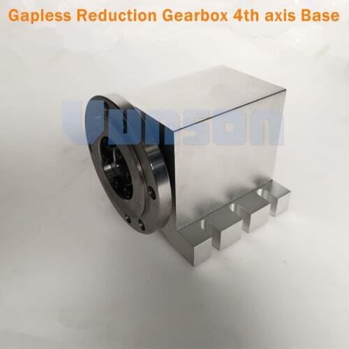 Gapless Harmonic Gearbox Rotary Axis Base Connection Plate Diameter 100mm Reduction Ratio 50:1
